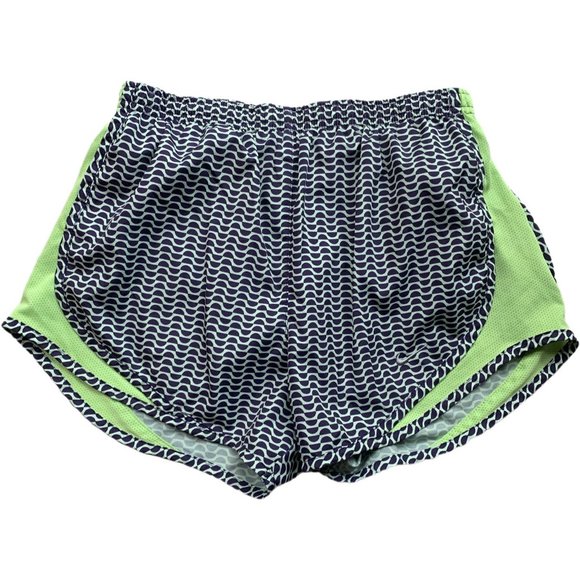 Nike Pants - Nike Dri-Fit Tempo Purple Green Running Shorts, Sz S